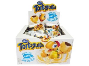 Chocolate Tortuguita Branca 18g c/24 - Arcor