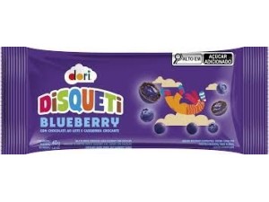 Chocolate Confeito Disqueti 18g C/ 24un - Dori