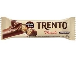 Chocolate com Wafer Trento Recheio Chocolate c/16 - Peccin