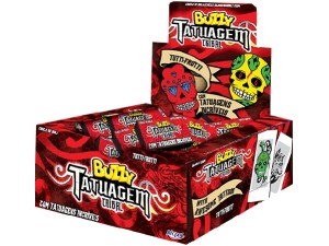 Chiclete Tatto Tribal Tuti-fruti c/100 - Buzzy