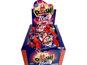 Chiclete Poosh 7 Belo Framboesa c/40 - Arcor