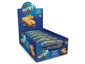 Barra de Cereais Nutry Castanha de Caju com Chocolate c/24 - Nutrimental
