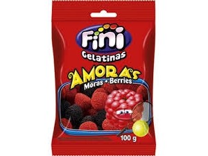Bala de Gelatina Amoras 100g - Fini