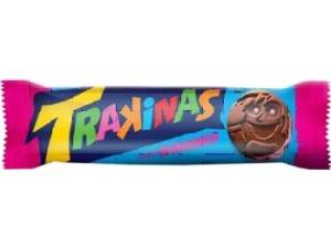 Biscoito Recheado Trakinas Morango 126g - Lacta